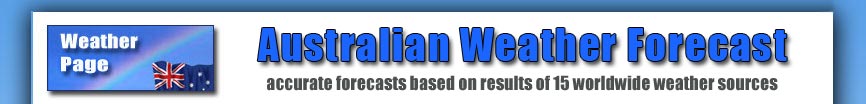 Australian Weather long range forecast up to 7,10, 14 days